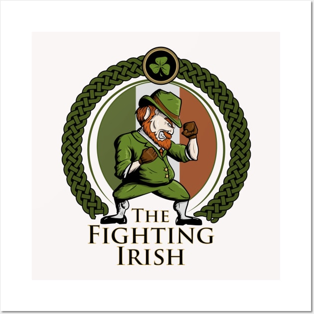 Fighting Irish Wall Art by Illcesar